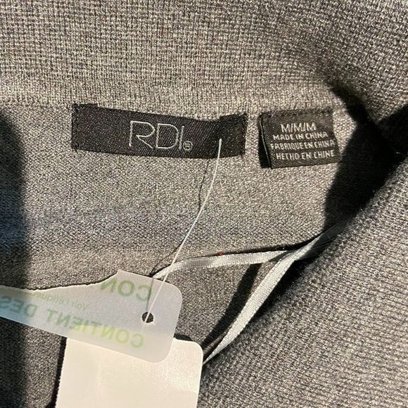 NWT RDI Grey Long Sleeve Shirt - Picture 6 of 8
